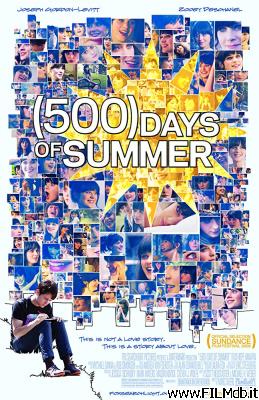 Cartel de la pelicula (500) Days of Summer