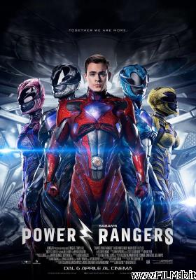 Poster of movie power rangers
