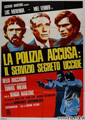 poster Cartel de la pelicula La policía acusa, el servicio secreto ejecuta