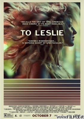Affiche de film To Leslie