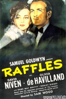 Affiche de film Raffles, gentleman cambrioleur
