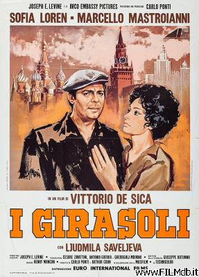 poster Cartel de la pelicula Los girasoles