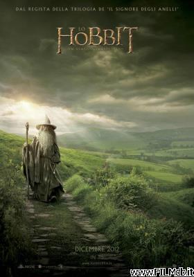 Affiche de film lo hobbit - un viaggio inaspettato