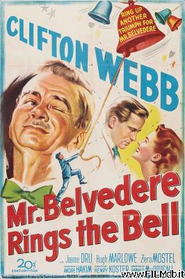 Locandina del film Mr. Belvedere suona la campana