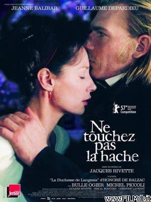 Affiche de film Ne touchez pas la hache