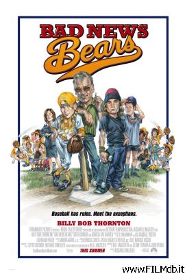 Affiche de film bad news bears - che botte se incontri gli orsi