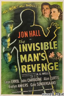 Cartel de la pelicula La venganza del hombre invisible