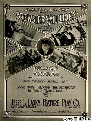 Cartel de la pelicula Brewster's Millions