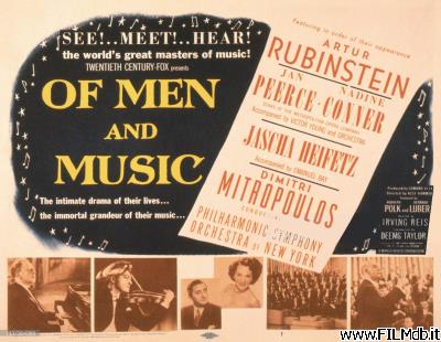 Poster of movie Of Men and Music