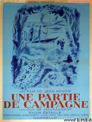 Affiche de film Partie de campagne