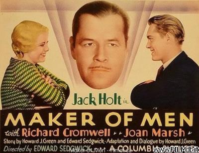 poster Locandina del film Maker of Men