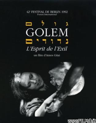 poster Affiche de film Golem, l'esprit de l'exil