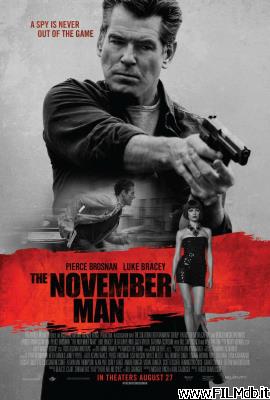 Affiche de film the november man