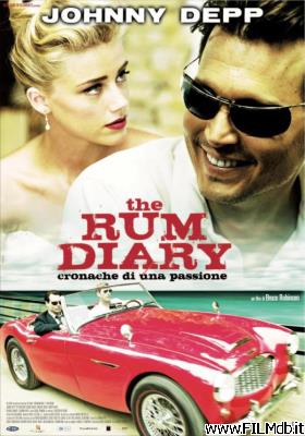 Cartel de la pelicula the rum diary - cronache di una passione