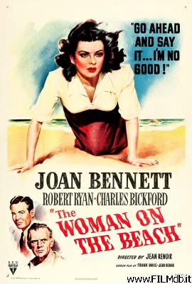 Affiche de film La Femme sur la plage