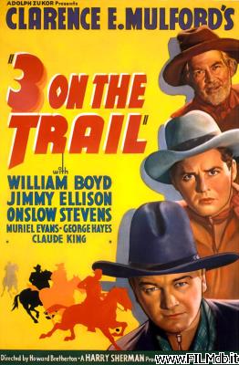 Poster of movie Three on the Trail