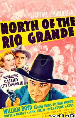 Locandina del film North of the Rio Grande