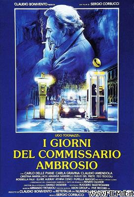 poster Locandina del film i giorni del commissario ambrosio