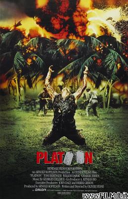 poster Locandina del film platoon