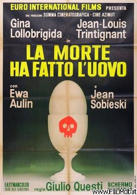 poster Locandina del film La morte ha fatto l'uovo