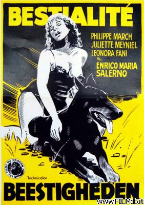 Poster of movie bestialità