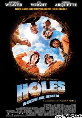 poster Locandina del film holes - buchi nel deserto