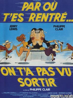 poster Affiche de film Par où t'es rentré? On t'a pas vu sortir