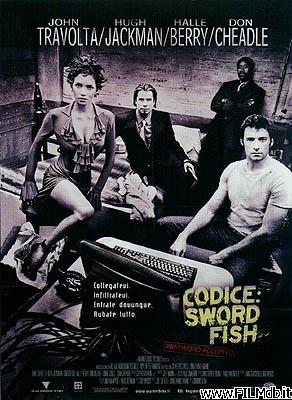 Cartel de la pelicula codice swordfish