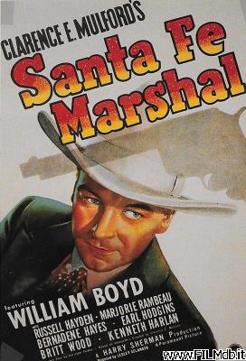 Locandina del film Santa Fe Marshal