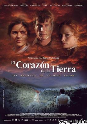 Locandina del film El corazón de la tierra