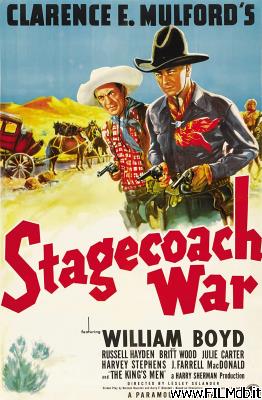 Affiche de film Stagecoach War