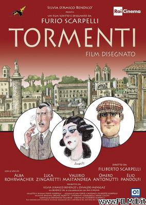 Affiche de film Tormenti - Film disegnato