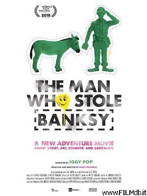 poster Cartel de la pelicula L'uomo che rubò Banksy