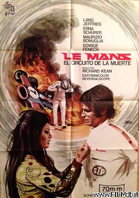 poster Affiche de film le mans - scorciatoia per l'inferno