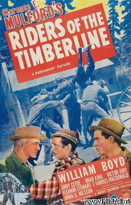 Cartel de la pelicula Riders of the Timberline