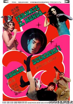 poster Cartel de la pelicula Fermate il mondo... voglio scendere!