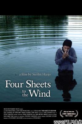 poster Affiche de film Four Sheets to the Wind