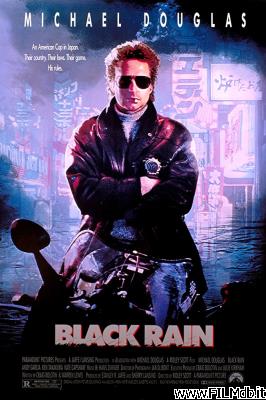 Locandina del film black rain - pioggia sporca