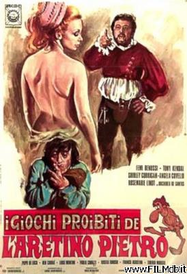 Locandina del film I giochi proibiti de l'Aretino Pietro