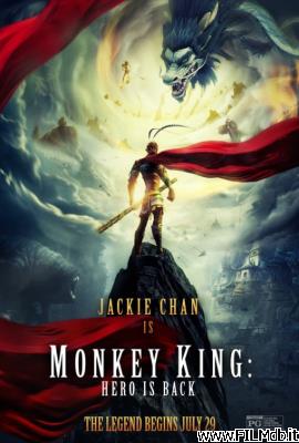 Affiche de film monkey king - the hero is back