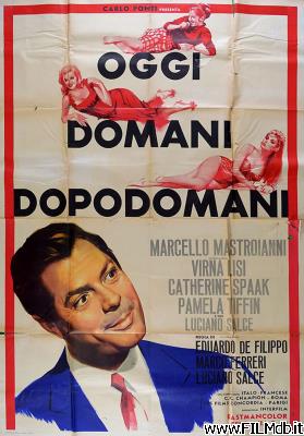 Cartel de la pelicula Oggi, domani, dopodomani