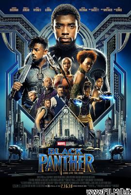 Affiche de film black panther
