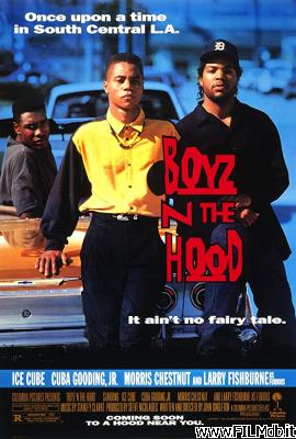 Cartel de la pelicula boyz n the hood - strade violente