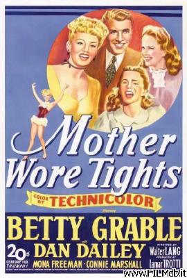 Poster of movie mother wore tights