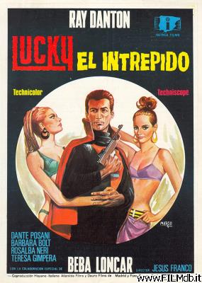 Cartel de la pelicula Lucky, el intrépido