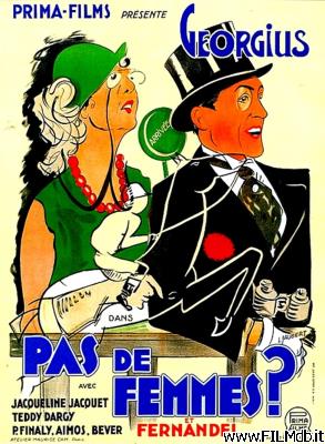 Poster of movie Pas de femme