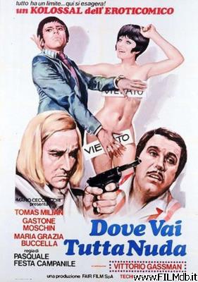 Affiche de film Dove vai tutta nuda?