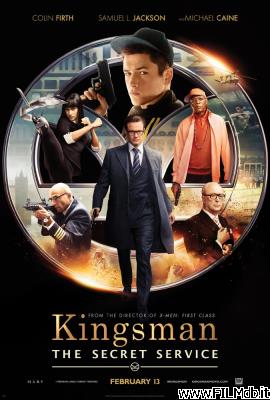 Locandina del film kingsman - secret service