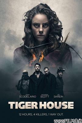 poster Cartel de la pelicula tiger house