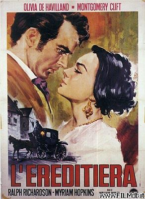 Poster of movie the heiress